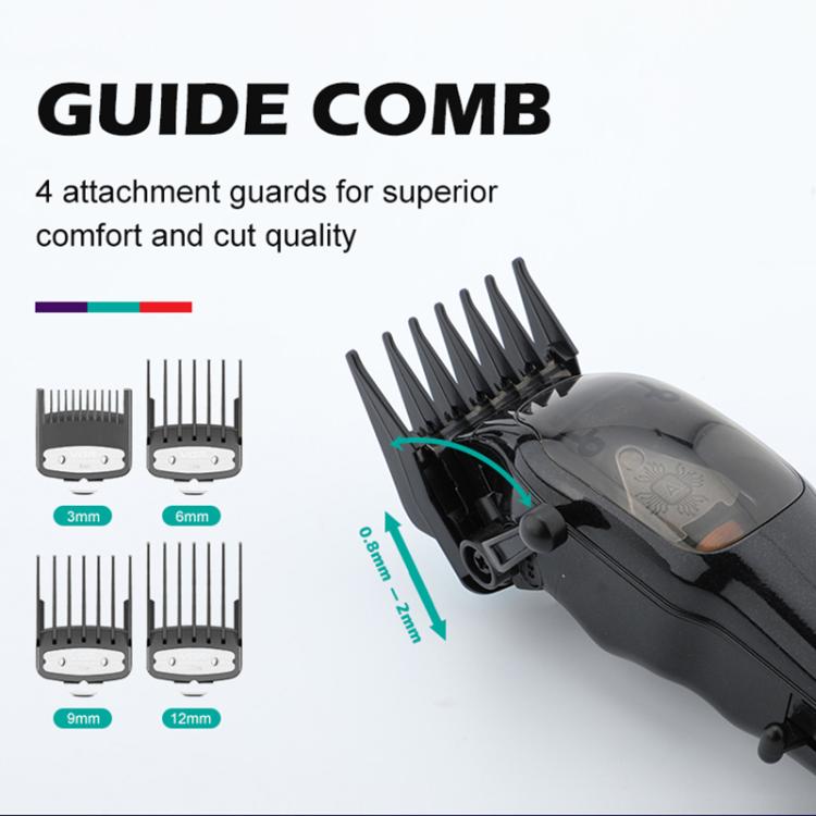 VGR V-653 Professional USB Electric Hair Clipper with Holder(Black) - free shipping - PMC TechLife - Order now!