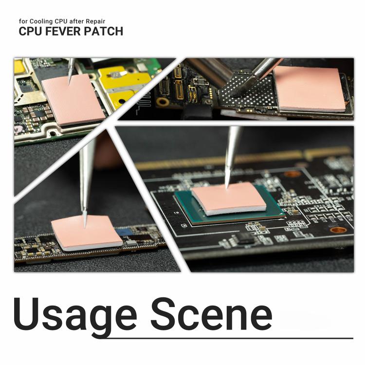2uul SC09 CPU Pre-Cut Heatsink Silicone Pad - free shipping - PMC TechLife - Order now!