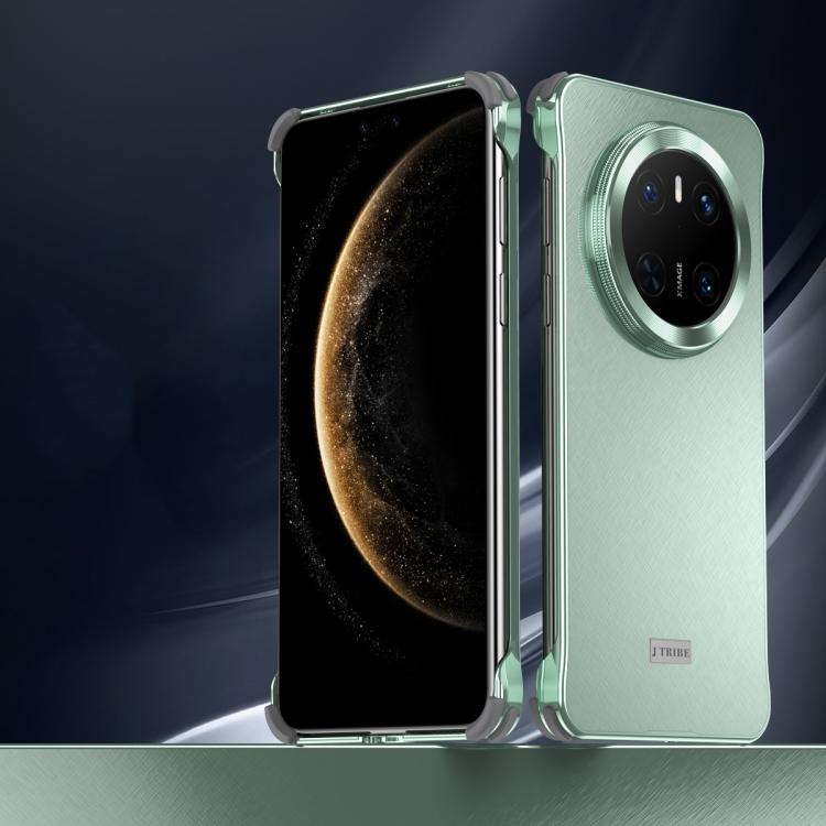 For Huawei Mate 70 Micro Frosted Metal Phone Case(Green) - Huawei Cases by PMC TechLife | Online Shopping South Africa | PMC TechLife | Buy Now Pay Later Mobicred