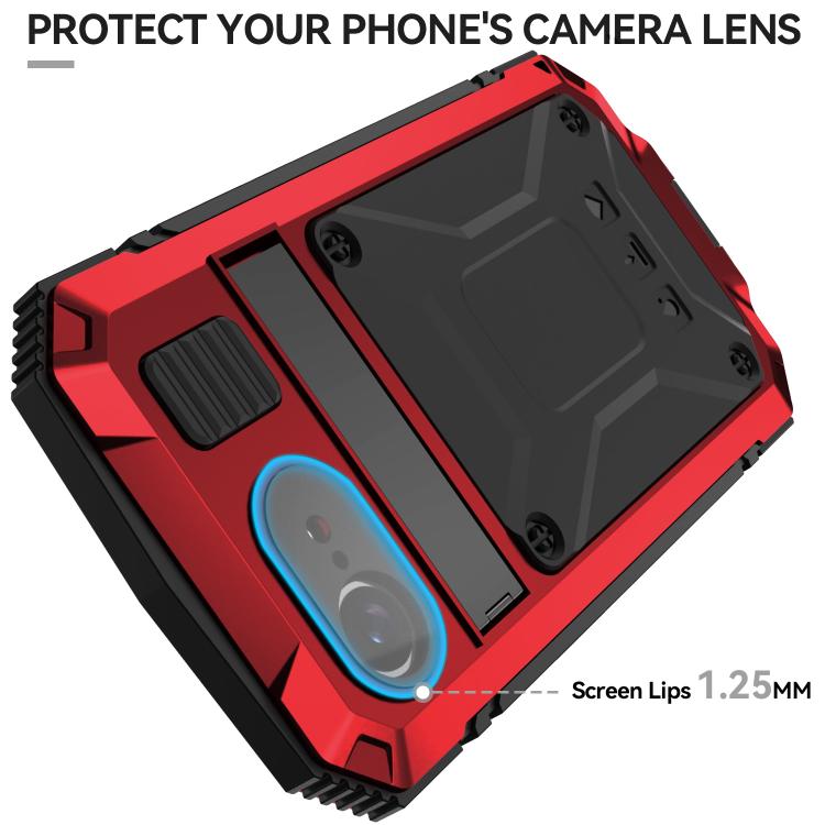 For iPhone 16e IP68 Waterproof Dustproof Shockproof Phone Case(Red) - iPhone 16e Cases by PMC TechLife | Online Shopping South Africa | PMC TechLife | Buy Now Pay Later Mobicred