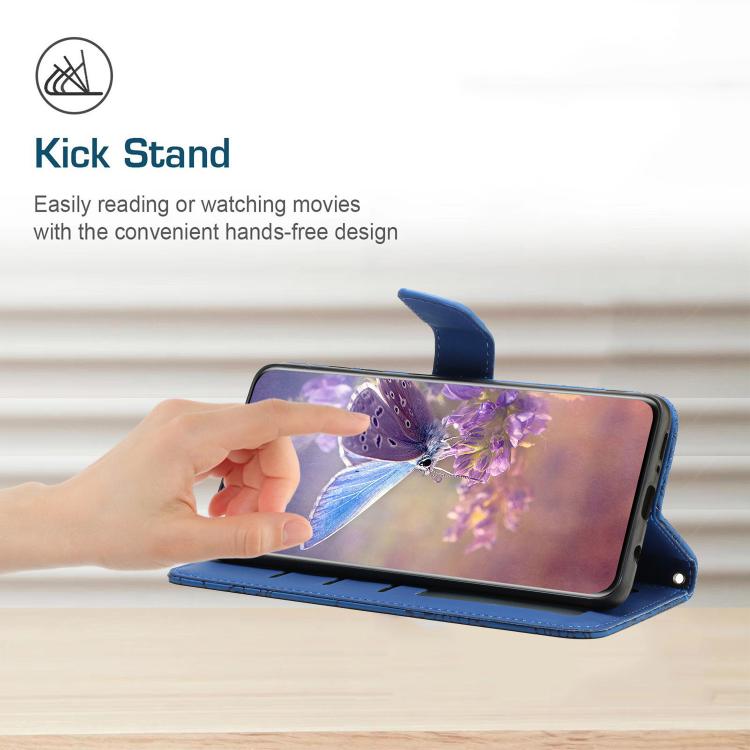 For Tecno Spark 40 Pro+ 4G Skin Feel Butterfly Embossed Flip Leather Phone Case(Blue) - free shipping - PMC TechLife - Order now!