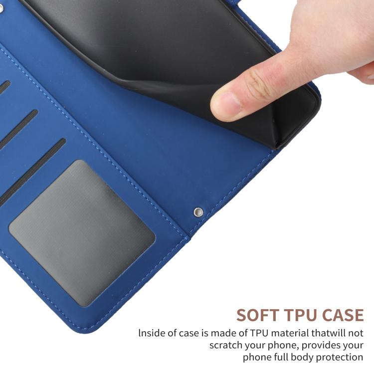 For Tecno Spark 40 4G Skin Feel Butterfly Embossed Flip Leather Phone Case(Blue) - free shipping - PMC TechLife - Order now!