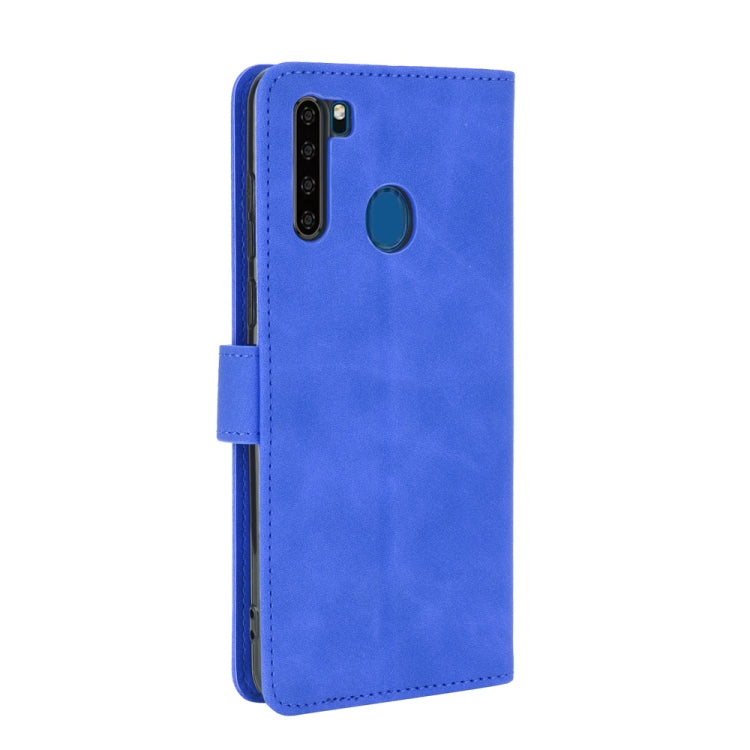 For Blackview A80 Pro Solid Color Skin Feel Magnetic Buckle Horizontal Flip Calf Texture PU Leather Case with Holder & Card Slots & Wallet(Blue) - More Brand by PMC Jewellery | Online Shopping South Africa | PMC Jewellery | Buy Now Pay Later Mobicred