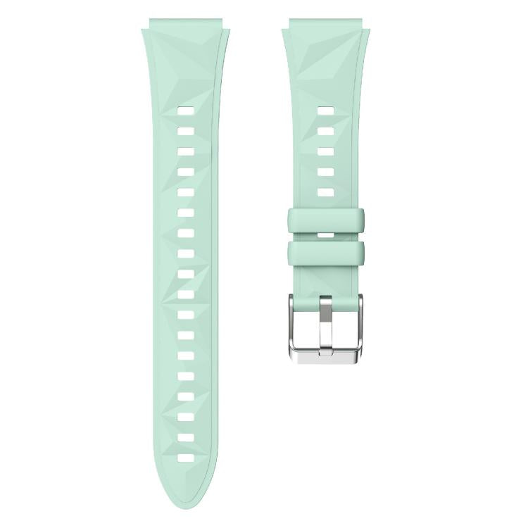 Kalebol 18mm Universal Diamond Embossed Silicone Strap(Grass Green) - free shipping - PMc TechLife - Order now!