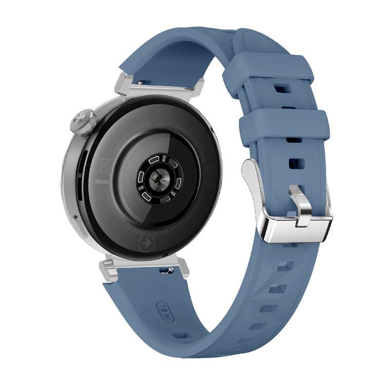 Kalebol 18mm Universal Diamond Embossed Silicone Strap(Topa Blue) - free shipping - PMc TechLife - Order now!