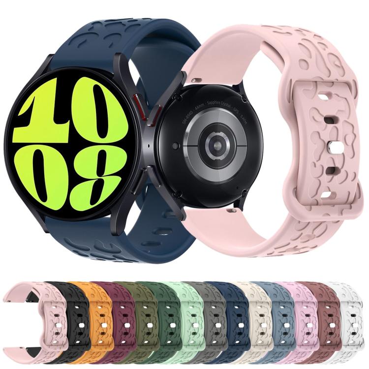 18mm Kalebol Leopard Print Butterfly Buckle Silicone Watch Band(Space Grey) - free shipping - PMc TechLife - Order now!