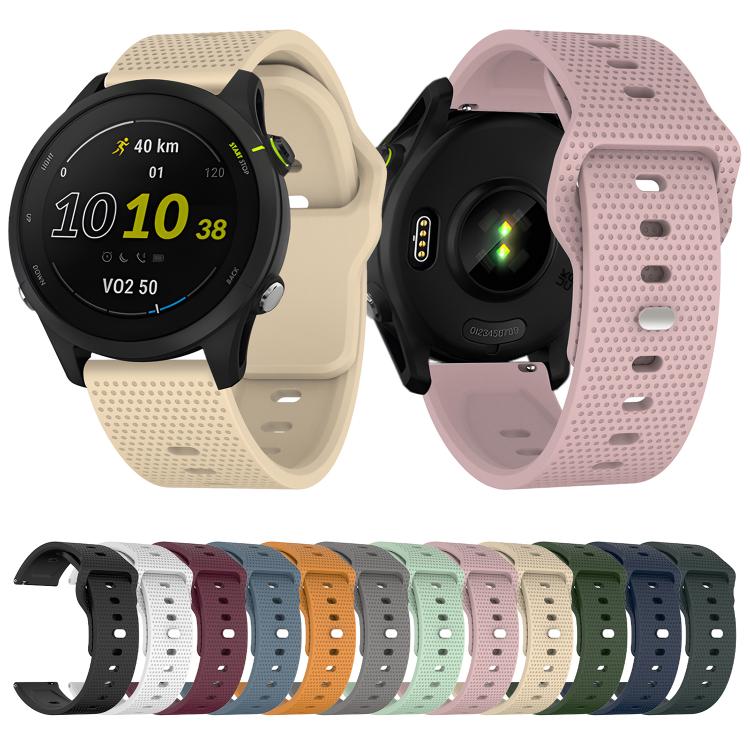 22mm Kalebol Dot Studded Buckle Silicone Watch Band(Black) - 22mm Bands by Kalebol | Online Shopping South Africa | PMc TechLife | Buy Now Pay Later Mobicred