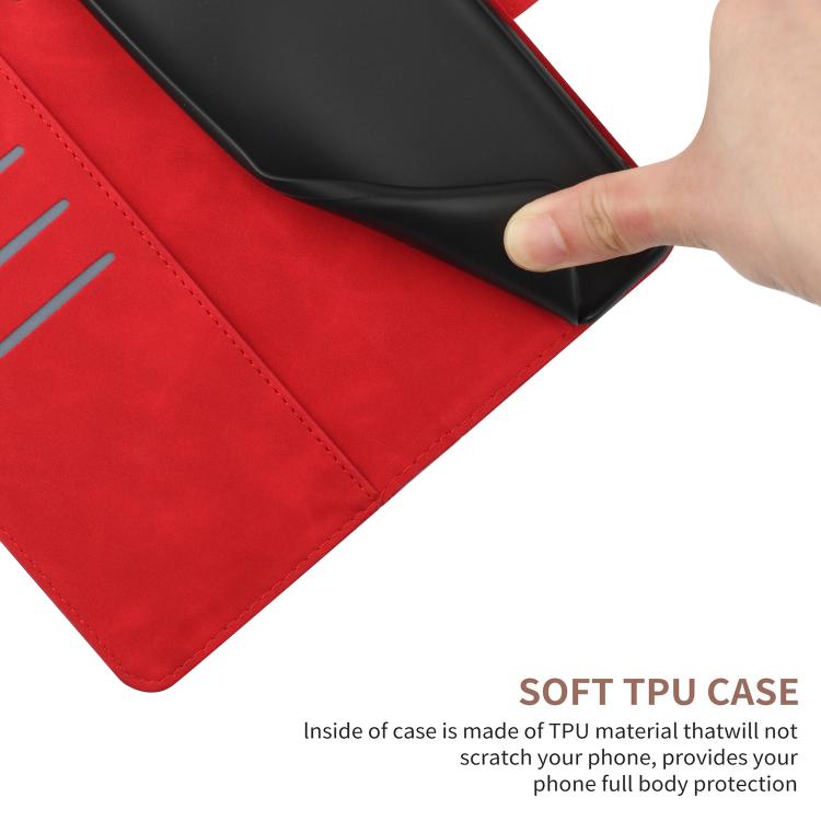 For Tecno Pova 7 Ultra 5G Stitching Embossed Leather Phone Case(Red) - free shipping - PMC TechLife - Order now!