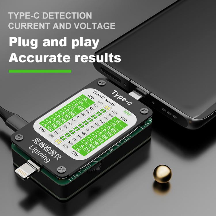 BEST VB-U4 Type-C / Lighting Interface Automatic Tail Plug Detector - free shipping - PMC TechLife - Order now!