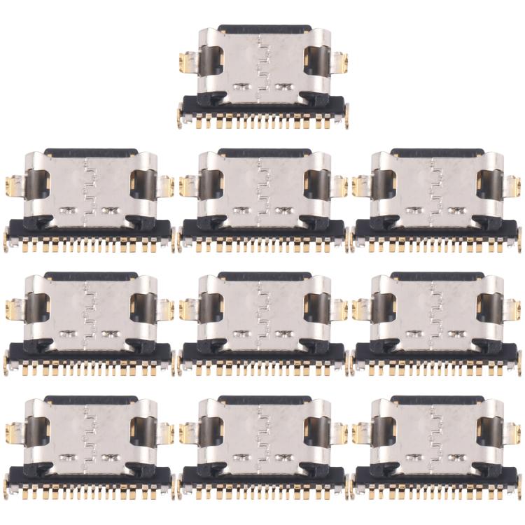 For vivo Y200 5G 10pcs Original Charging Port Connector - Single Tail Connector by PMc TechLife | Online Shopping South Africa | PMc TechLife | Buy Now Pay Later Mobicred
