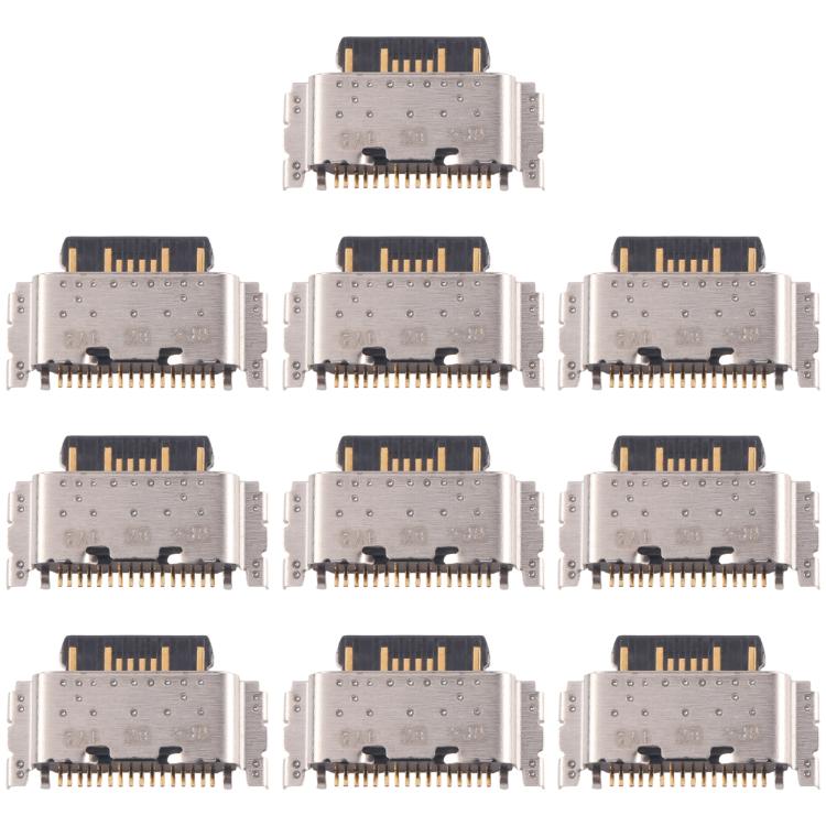 For Xiaomi Redmi Note 12 Pro 5G 10pcs Original Charging Port Connector - Tail Connector by PMc TechLife | Online Shopping South Africa | PMc TechLife | Buy Now Pay Later Mobicred