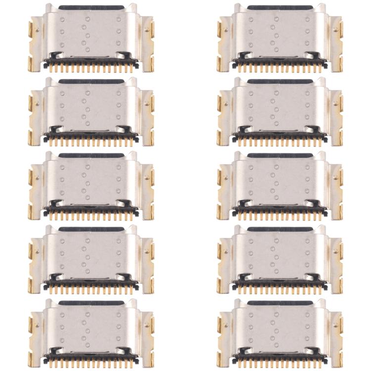 For Motorola Moto G23 10pcs Original Charging Port Connector - Others by PMc TechLife | Online Shopping South Africa | PMc TechLife | Buy Now Pay Later Mobicred