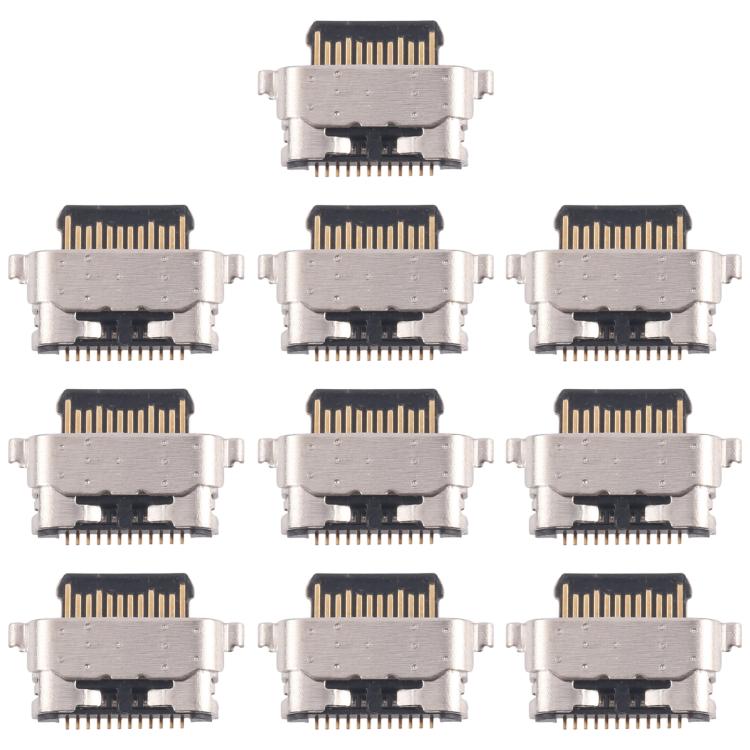 For Motorola Moto G60s 10pcs Original Charging Port Connector - Others by PMc TechLife | Online Shopping South Africa | PMc TechLife | Buy Now Pay Later Mobicred