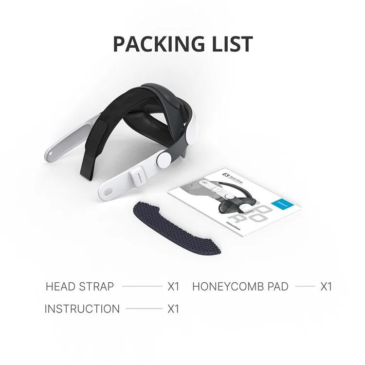 BOBOVR E3 For Meta Quest 3S / Quest 3 VR Ergonomic Head Strap - VR Accessories by PMc TechLife | Online Shopping South Africa | PMc TechLife | Buy Now Pay Later Mobicred