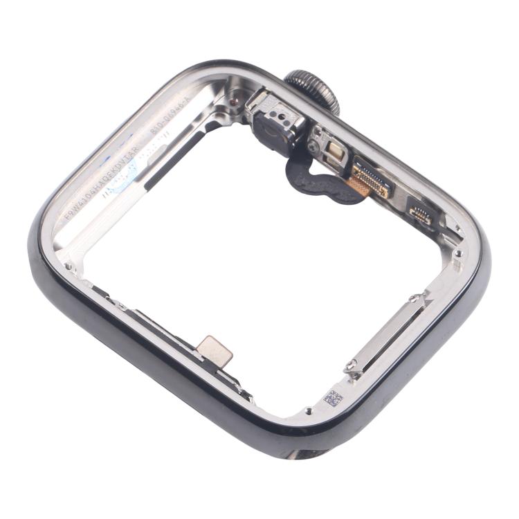 For Apple Watch Series 4 44mm LTE Graphite Steel Middle Frame Bezel Plate with Crown Spin Axis Flex Cable - Middle Frame by PMc TechLife | Online Shopping South Africa | PMc TechLife | Buy Now Pay Later Mobicred