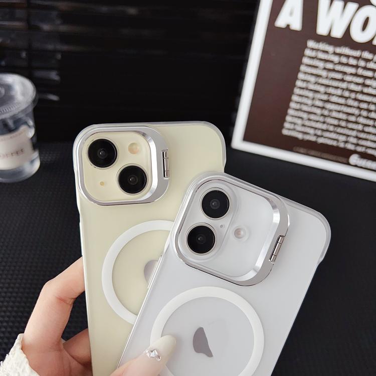For iPhone 14 / 13 Ultra-thin Transparent MagSafe Magnetic Frameless Lens Holder Phone Case - free shipping - PMC TechLife - Order now!