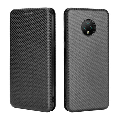 For Doogee X95 Carbon Fiber Texture Horizontal Flip TPU + PC + PU Leather Case with Card Slot & Lanyard(Black) - More Brand by PMC Jewellery | Online Shopping South Africa | PMC Jewellery | Buy Now Pay Later Mobicred