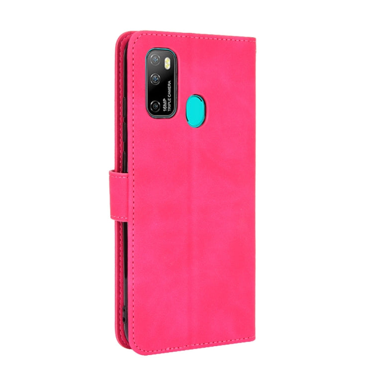 For Ulefone Note 9P Solid Color Skin Feel Magnetic Buckle Horizontal Flip Calf Texture PU Leather Case with Holder & Card Slots & Wallet(Rose Red) - Ulefone Cases by PMC Jewellery | Online Shopping South Africa | PMC Jewellery | Buy Now Pay Later Mobicred