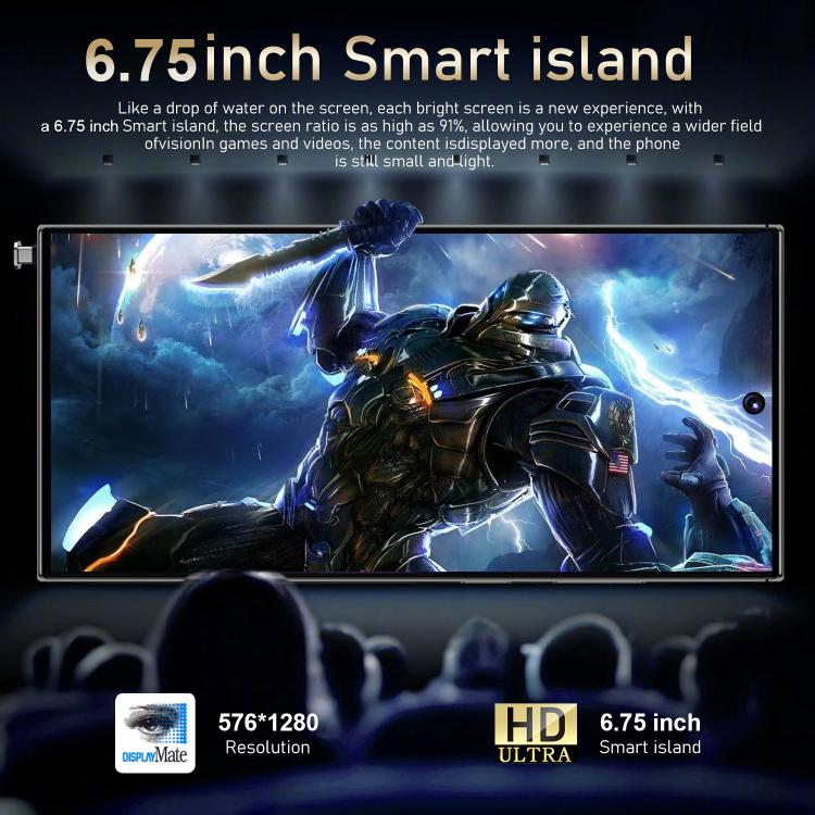 S24 Ultra / S7, 4GB+128GB, 6.75 inch Android 10 MTK6750 Octa Core, Network: 4G, Dual SIM, Plug:AU Plug(Gold) - free shipping - PMc TechLife - Order now!