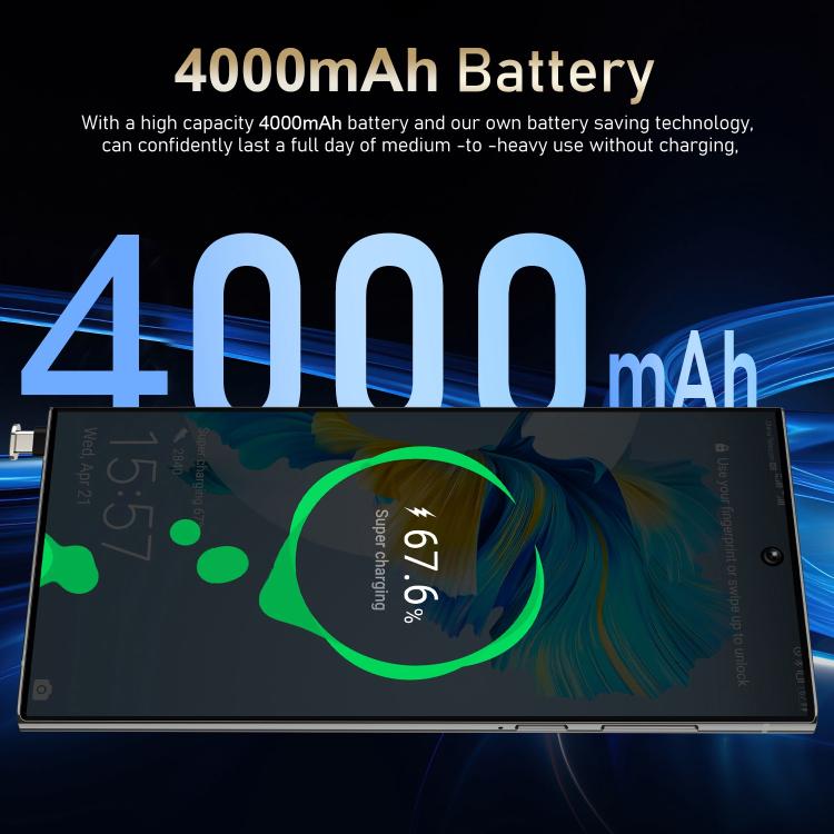 S24 Ultra / S7, 4GB+128GB, 6.75 inch Android 10 MTK6750 Octa Core, Network: 4G, Dual SIM, Plug:US Plug(Grey) - free shipping - PMc TechLife - Order now!