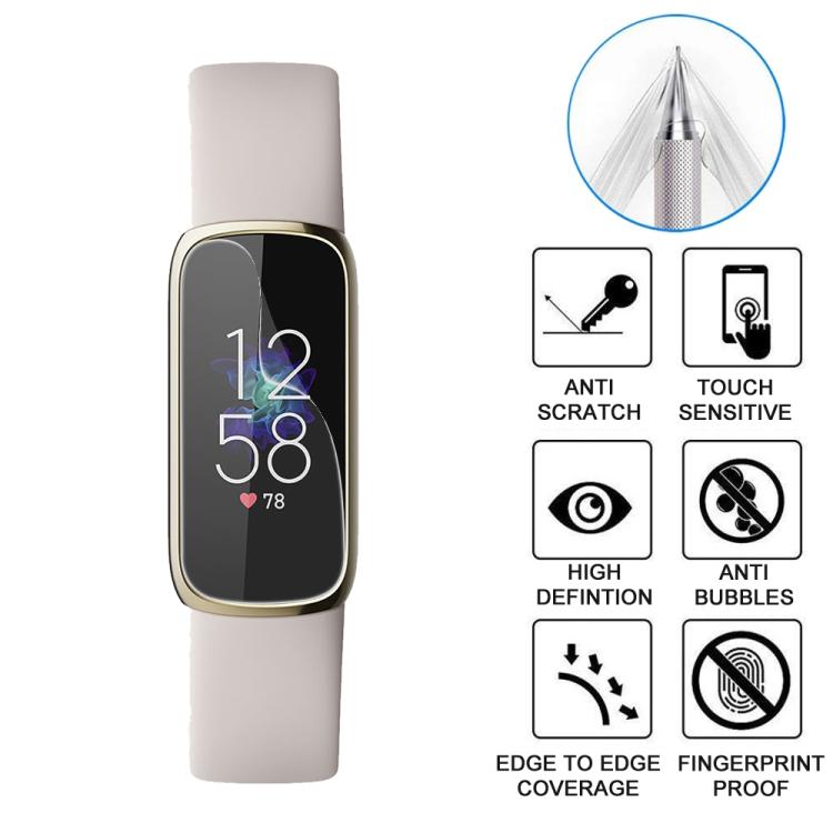For Fitbit Luxe 5pcs xDfind Soft Hydrogel Film Full Cover Front Protector - free shipping - PMc TechLife - Order now!