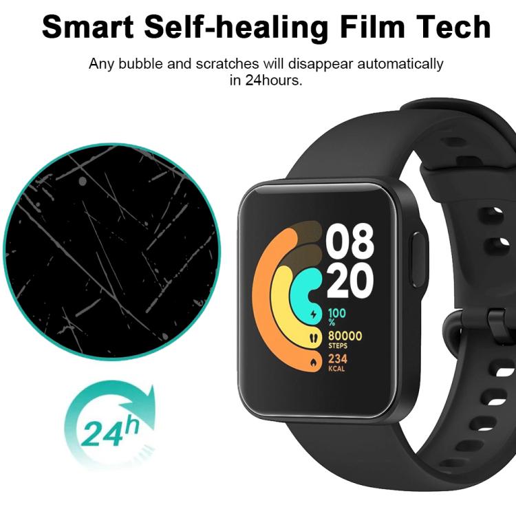 For Xiaomi Mi Watch Lite 5pcs xDfind Soft Hydrogel Film Full Cover Front Protector - free shipping - PMc TechLife - Order now!