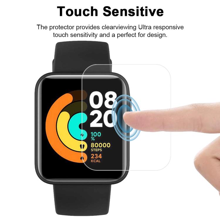 For Xiaomi Mi Watch Lite 5pcs xDfind Soft Hydrogel Film Full Cover Front Protector - free shipping - PMc TechLife - Order now!