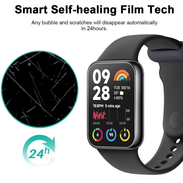 For Xiaomi Mi Band 8 Pro 5pcs xDfind Soft Hydrogel Film Full Cover Front Protector - free shipping - PMc TechLife - Order now!