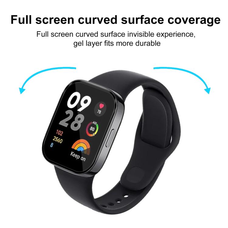 For Xiaomi Redmi Watch 3 Active 2pcs xDfind Curved 3D Composite Material Soft Film Screen Protector - free shipping - PMc TechLife - Order now!