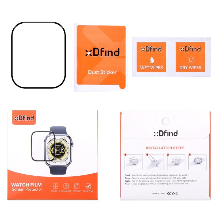 For Xiaomi Redmi Watch 5 Active 2pcs xDfind Curved 3D Composite Material Soft Film Screen Protector - free shipping - PMc TechLife - Order now!