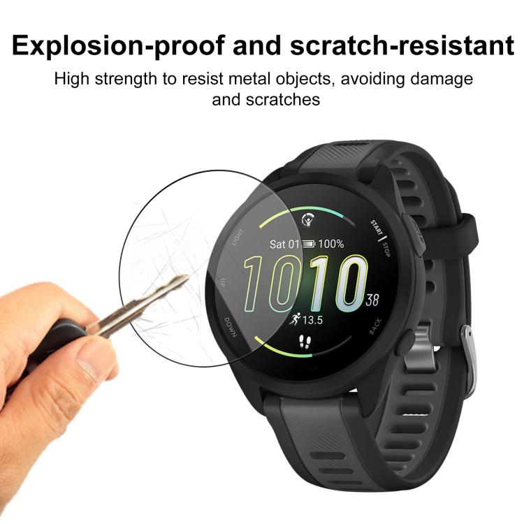 For Garmin Forerunner 165 2pcs xDfind Curved 3D Composite Material Soft Film Screen Protector - free shipping - PMC TechLife - Order now!