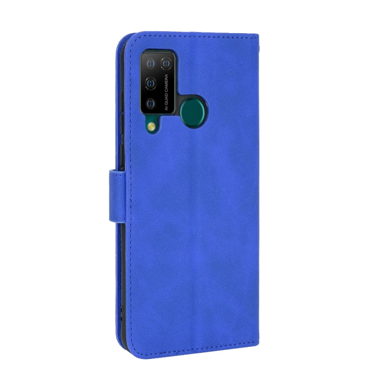 For DOOGEE N20 Pro Solid Color Skin Feel Magnetic Buckle Horizontal Flip Calf Texture PU Leather Case with Holder & Card Slots & Wallet(Blue) - More Brand by PMC Jewellery | Online Shopping South Africa | PMC Jewellery | Buy Now Pay Later Mobicred