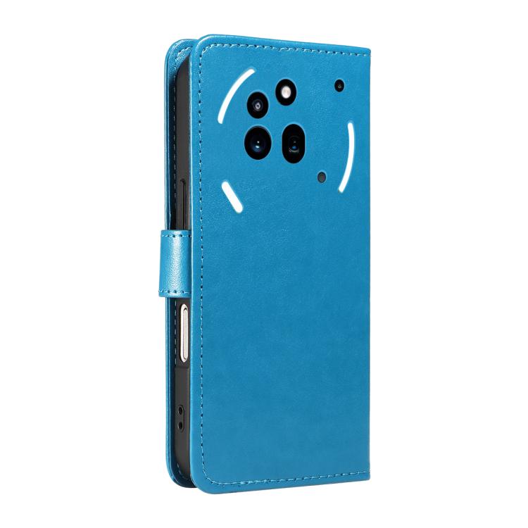 For Nothing Phone 3A Pro Cat and Bee Embossed Flip Leather Phone Case(Blue) - free shipping - PMC TechLife - Order now!