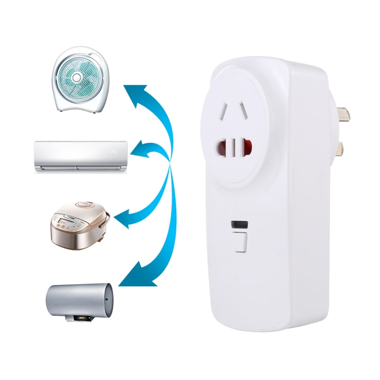 AK-DL220 220V Smart Wireless Remote Control Socket with Remote Control, Plug Type:AU Plug - Smart Socket by PMC Jewellery | Online Shopping South Africa | PMC Jewellery | Buy Now Pay Later Mobicred