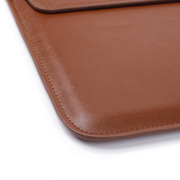 PU Leather Ultra-thin Envelope Bag Laptop Bag for MacBook Air / Pro 11 inch, with Stand Function(Black) - Protective Bags by PMC Jewellery | Online Shopping South Africa | PMC Jewellery | Buy Now Pay Later Mobicred