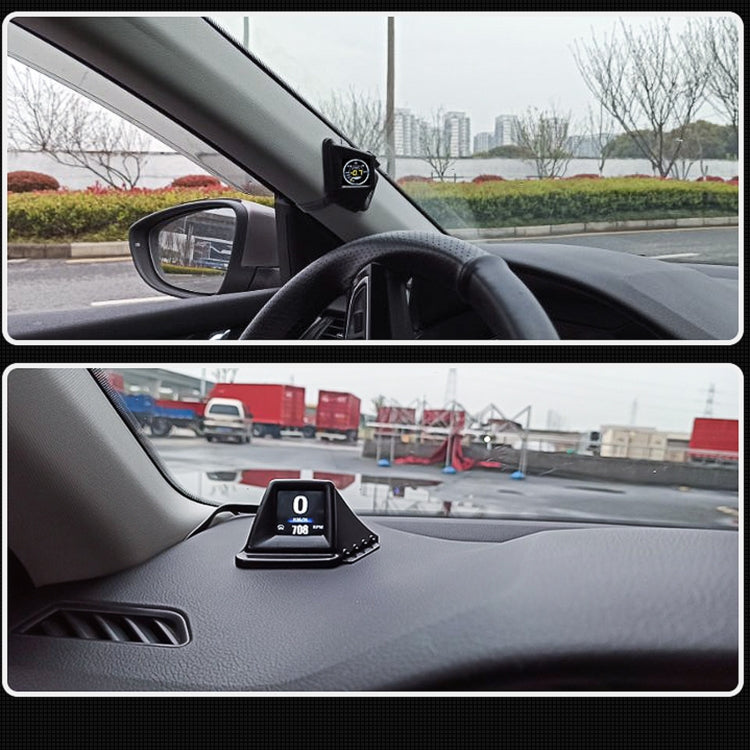 AP-1 Car HUD Head-up Display OBD GPS Driving Computer Code Table - Head Up Display System by PMC TechLife | Online Shopping South Africa | PMC TechLife | Buy Now Pay Later Mobicred