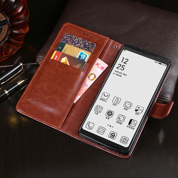 For Hisense A5 idewei Crazy Horse Texture Horizontal Flip Leather Case with Holder & Card Slots & Wallet(White) - More Brand by idewei | Online Shopping South Africa | PMC Jewellery | Buy Now Pay Later Mobicred