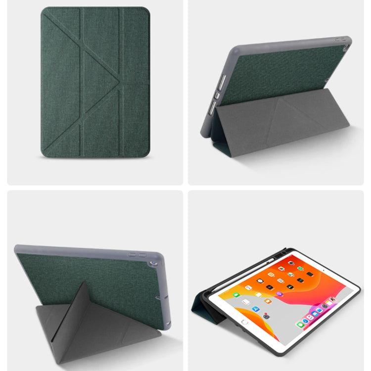 Mutural Multi-fold Smart Leather Tablet Case For iPad Air 2022 / 2020 10.9(Red) - free shipping - PMc TechLife - Order now!