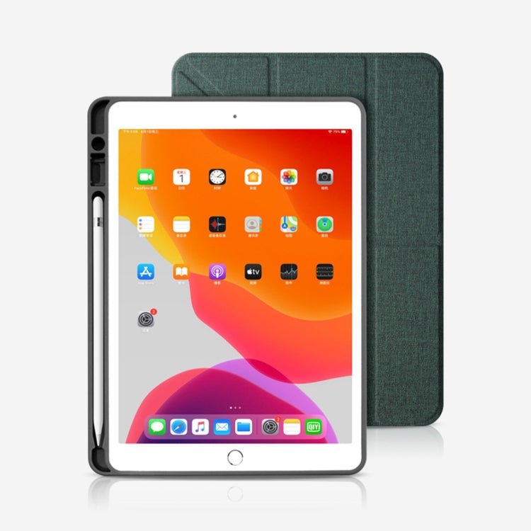 Mutural Multi-fold Smart Leather Tablet Case For iPad Air 2022 / 2020 10.9(Red) - free shipping - PMc TechLife - Order now!