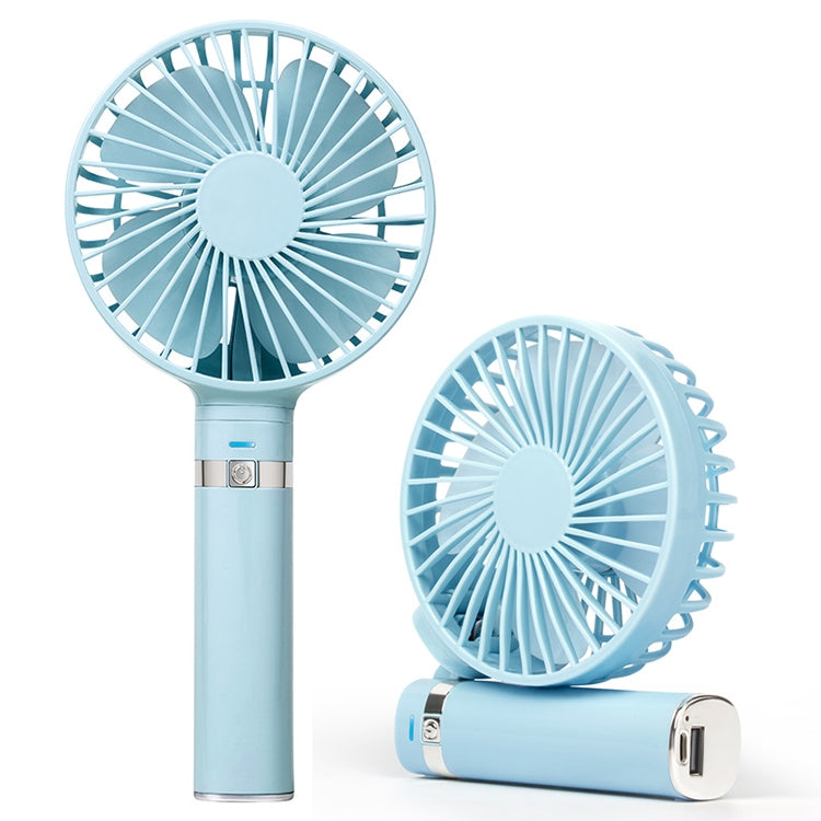 S2 Portable Foldable Handheld Electric Fan, with 3 Speed Control & Night Light (Sky Blue) - Electric Fans by PMC Jewellery | Online Shopping South Africa | PMC Jewellery | Buy Now Pay Later Mobicred