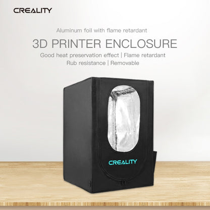 Creality 3D Printer Flame Retardant Aluminum Foil Cloth Protective Cover for Ender-3, Small Size: 72x60x48cm - Parts by Creality | Online Shopping South Africa | PMC Jewellery | Buy Now Pay Later Mobicred