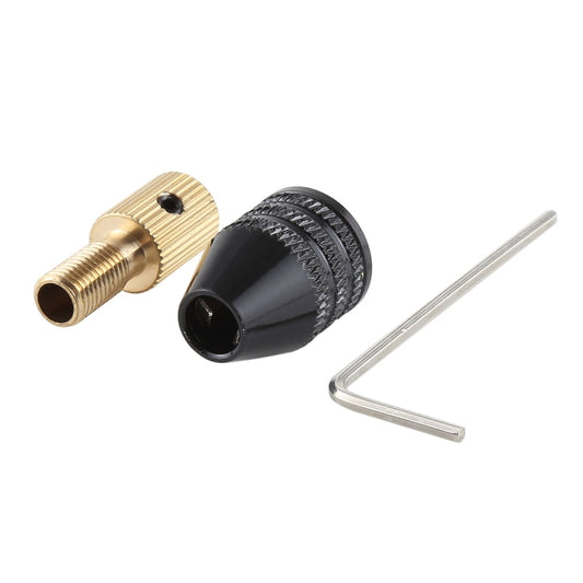 WLXY DIY003 0.5-3mm Mini Electric Grinder Drill Chuck Drill Shaft with Wrench, 2.35mm Inner Hole - Drill & Drill Bits by WLXY | Online Shopping South Africa | PMC Jewellery | Buy Now Pay Later Mobicred