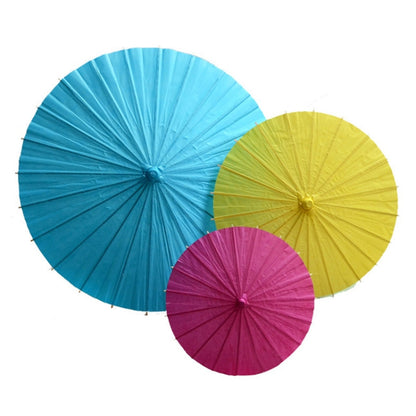 Indoor Aerial Creative Background Layout Corridor Classroom Paper Umbrella Hanging Wall Decoration, Diameter: 60cm(Purple) - Ornaments by PMC Jewellery | Online Shopping South Africa | PMC Jewellery