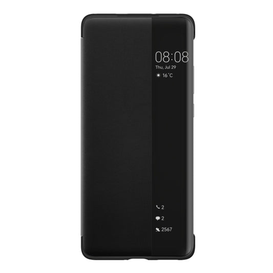 For Huawei P50 Pro Smart Display View Window Flip Leather Protective Case with Sleep / Wake-up Function(Black) - Huawei Cases by Huawei | Online Shopping South Africa | PMC Jewellery | Buy Now Pay Later Mobicred