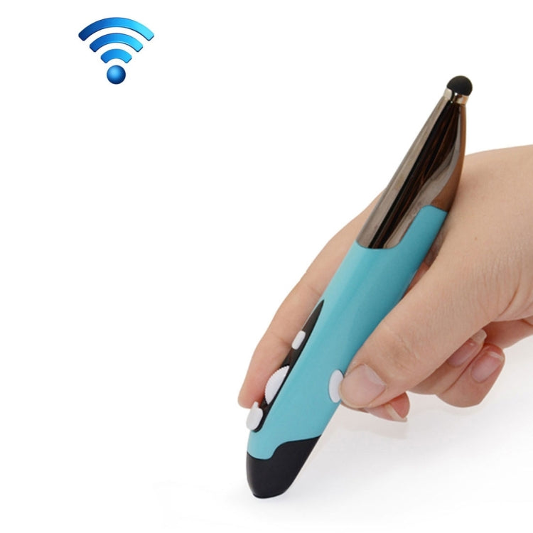 2.4GHz Innovative Pen-style Handheld Wireless Smart Mouse for PC Laptop(Blue) - free shipping - PMC Jewellery - Order now!