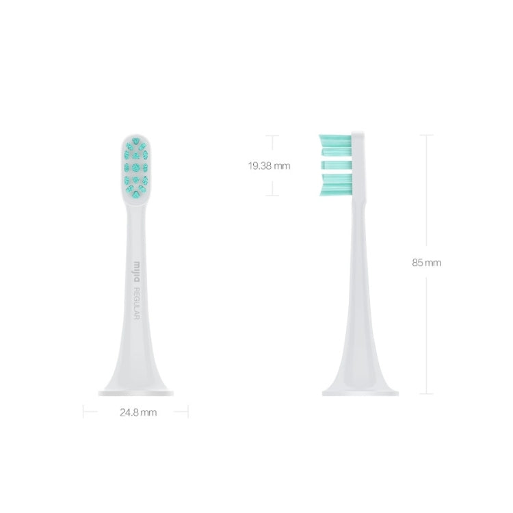 3 PCS Original Xiaomi Mijia Regular Replacement Brush Heads for Xiaomi Ultrasonic Electric Toothbrush (HC6109) - Replacement Brush Heads by Xiaomi | Online Shopping South Africa | PMC Jewellery | Buy Now Pay Later Mobicred