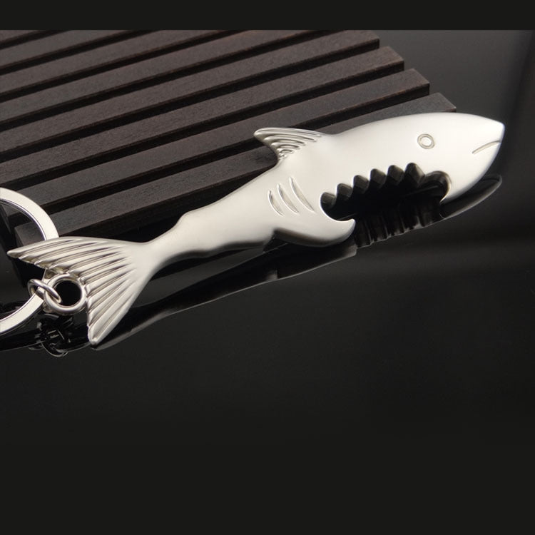 5 PCS Multi-function Shark Bottle Opener Key Chain Car Key Pendant, Size: 13.5x3cm - Key Rings by PMC TechLife | Online Shopping South Africa | PMC TechLife | Buy Now Pay Later Mobicred