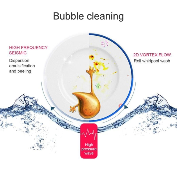 GYB001 Mini-ultrasonic Dishwasher Portable USB Charging Fruit Cleaner, Neutral Packaging(Pink) - free shipping - PMC TechLife - Order now!