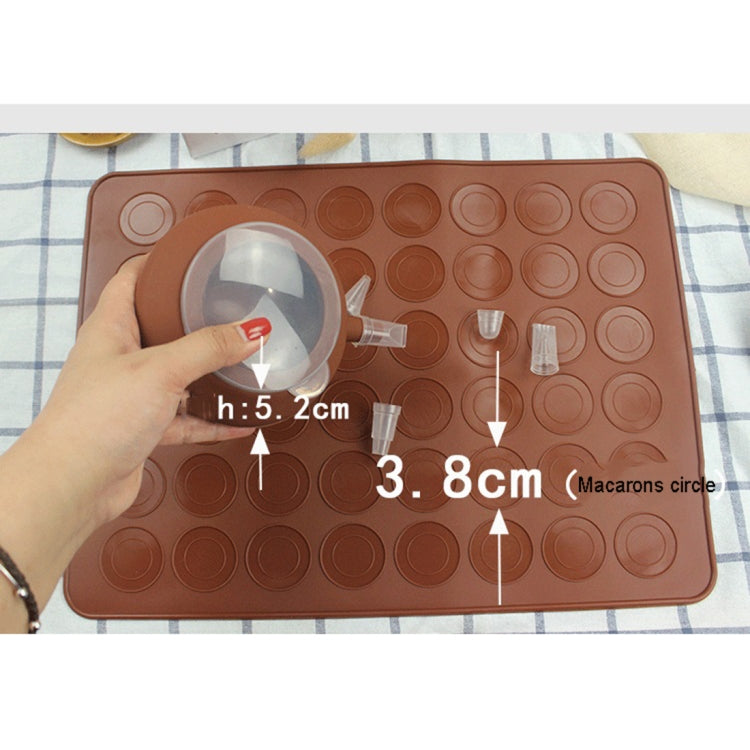 Kitchen Roast Large Size Silicone Pad + Framed Pot + Color Box Baking Macaron Mold Suit - Food Molds by PMC TechLife | Online Shopping South Africa | PMC TechLife | Buy Now Pay Later Mobicred