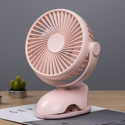 OCUBE D603 4W USB Charging Portable Desktop Fan Clip Fan,  with 4 Speed Control (Pink) - Electric Fans by OCUBE | Online Shopping South Africa | PMC Jewellery | Buy Now Pay Later Mobicred